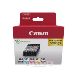   CANON PGI-580 + CLI-581 TINTAPATRON MULTIPACK 1X11,2 ML + 4X5,6 ML (2078C005)