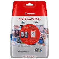   CANON PG545XL+CL546XL multipack + 50db 10x15cm /GP501/ fotópapír csomag (8286B006)