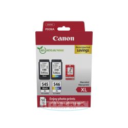   CANON PG545XL+CL546XL multipack + 50db 10x15cm /GP501/ fotópapír csomag (8286B006)