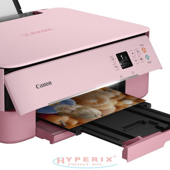  Canon PIXMA TS5352A színes, tintasugaras, multifunkciós, wifis nyomtató (3773C146AA), pink (rózsaszín)