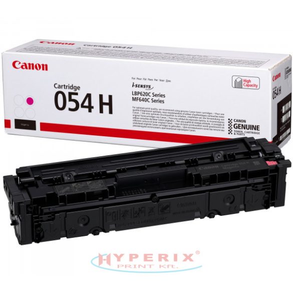 CANON CRG 054H TONER MAGENTA 2.300 OLDAL KAPACITÁS  (3026C002AA)