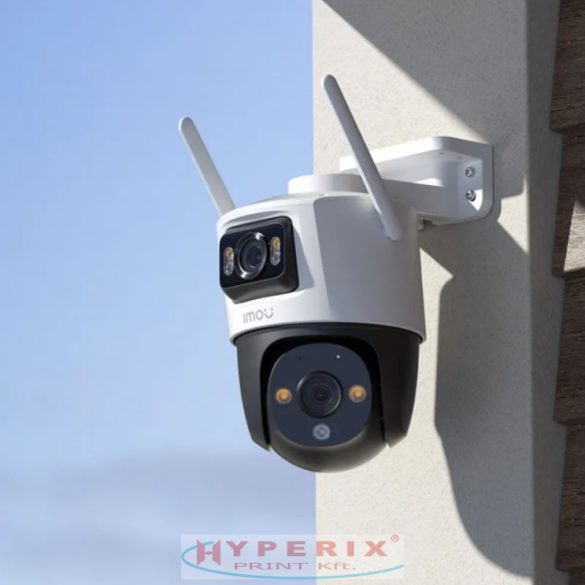IMOU Cruiser Dual 2C 4G 3MP fix+3MP PT/3, 6mm/kültéri/LED30m/aktív elrettentő funkció/SD/Dual lencsés PT kamera (IPCS7XCP-6M1TED)
